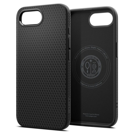 Оригинальный чехол Spigen Liquid Air для iPhone 16e - Matte Black