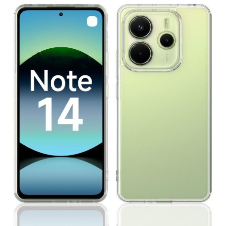 Акриловый противоударный чехол HMC для Xiaomi Redmi Note 14 4G 164.84mm - прозрачный