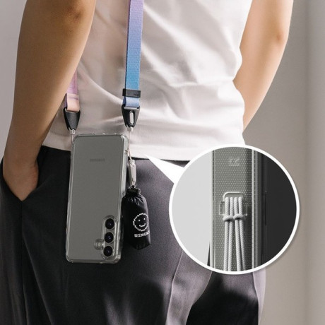 Оригинальный чехол Ringke Fusion для Samsung Galaxy S25 - Transparent Matte
