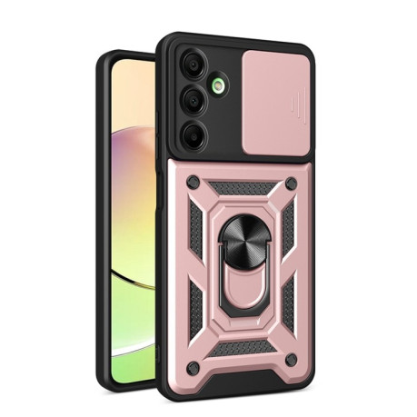 Протиударний чохол Sliding Camshield для Samsung Galaxy A16 5G - рожеве золото