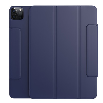 Магнитный чехол-книжка Benks Magnetic для iPad Pro 12.9 (2021) - синий