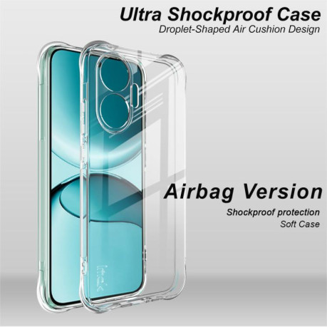 Чехол imak Shockproof Airbag для Xiaomi POCO F7 5G - прозрачный