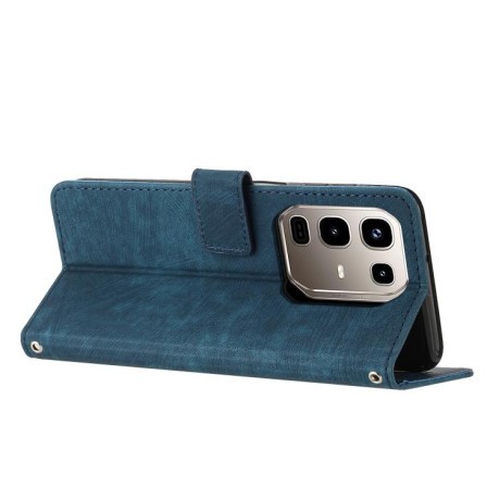 Чехол-книжка Skin Feel Stripe Pattern для Infinix Note 50 4G / 50 Pro 4G - синий