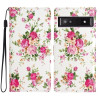 Чехол-книжка Colored Drawing Pattern для Google Pixel 9a - разноцветные
