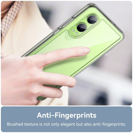 Протиударний чохол Colorful Acrylic Series для OnePlus Nord CE4 Lite - прозорий