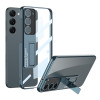Протиударний чохол GKK Electroplating with Holder для Samsung Galaxy S23 5G - зелений