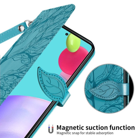 Чехол-книжка Life of Tree для Samsung Galaxy A53 5G - синий