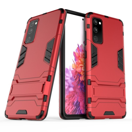 Протиударний чохол Invisible Holder Samsung Galaxy S20 FE - червоний