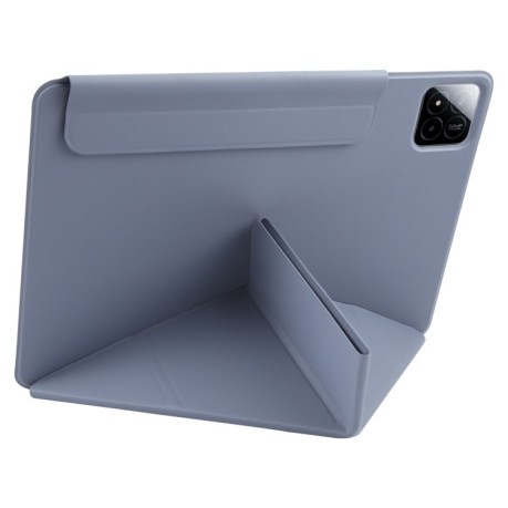 Чехол-книжка Fixed Buckle Magnetic Demation Leather  Xiaomi Pad 7 / 7 Pro - фиолетовый
