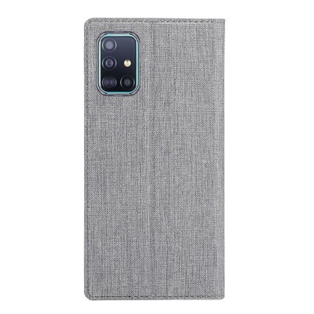 Чехол-книжка HMC на Samsung Galaxy A71 - серый