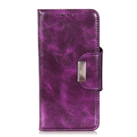 Чохол-книжка Crazy Horse Flip для OPPO Reno7 5G Global/ Find X5 Lite/OnePlus Nord CE2 5G - фіолетовий