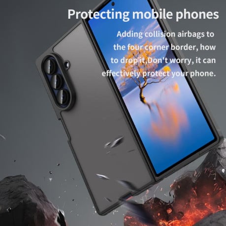 Чохол Fan Dun Series гібрид з Magsafe на Samsung Galaxy Fold 7 5G - чорний