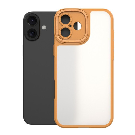 Чохол Bodyguard Micro Matte PC Hybrid TPU на iPhone 16 Plus - помаранчевий