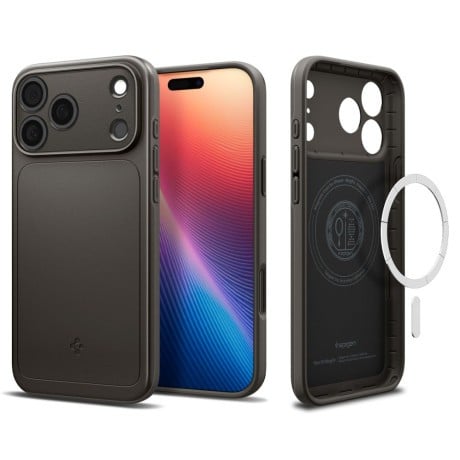 Оригинальный чехол Spigen Thin Fit с MagSafe на iPhone 17 Pro - Gray