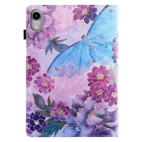 Чехол-книжка Silk Texture для iPad mini 6 - Peony Butterfly