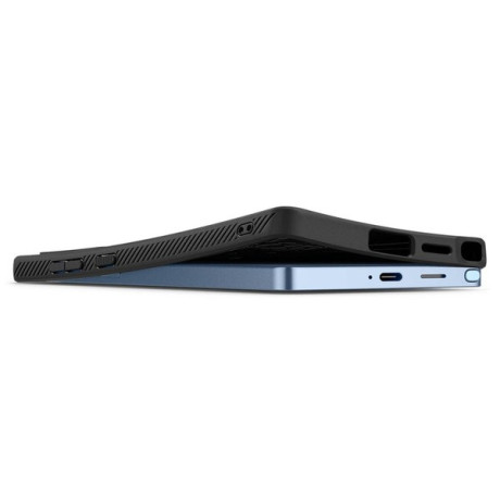 Оригінальний чохол Spigen Liquid Air на Samsung Galaxy S25 Ultra - Black