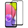 Защитное стекло 3D Full Glue Full Screen для Samsung Galaxy A03s/A02s - черное