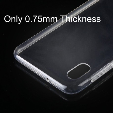 Ультратонкий силиконовый чехол на Samsung Galaxy A10-прозрачный