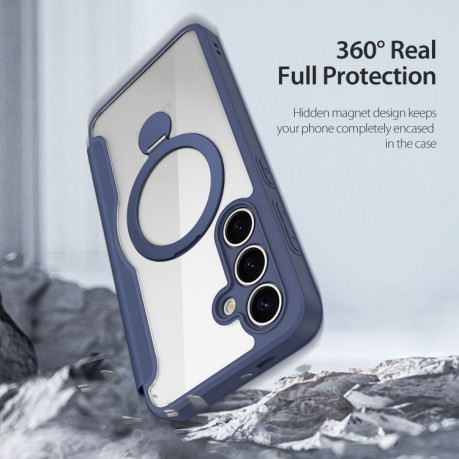 Чохол-книжка DUX DUCIS Skin X Pro Series Magsafe  для Samsung Galaxy S25+ 5G - синій