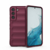 Силиконовый чехол Magic Flannel для Samsung Galaxy M23 5G  - винно-красный