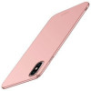 Ультратонкий чохол MOFI Frosted PC на iPhone XS/X-рожеве золото