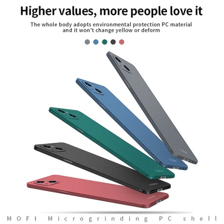 Ультратонкий чохол MOFI Fandun Series для iPhone 15 Plus - червоний