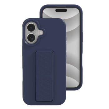 Силіконовий чохол Liquid Silicone Holder для iPhone 16 Plus - синій