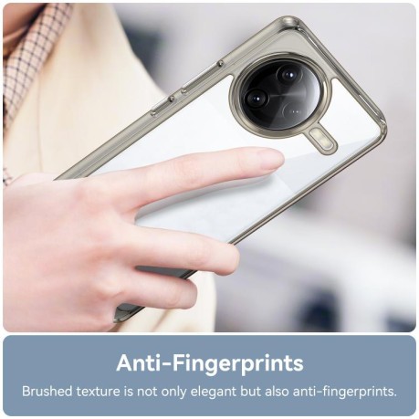 Противоударный чохол Colorful Acrylic Series для Xiaomi Poco F7 Ultra - серый