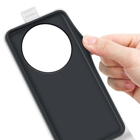 Флип-чехол R64 Texture Single на Xiaomi 17 Ultra — белый