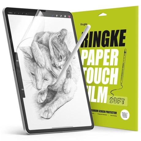 Защитная пленка Ringke PAPER TOUCH Soft для iPad Pro 11&quot; 2021/ 2020/ 2018 - прозрачная