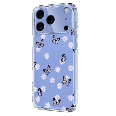 Чохол Flower Pattern Painted для iPhone 17 Pro Max - кольоровий