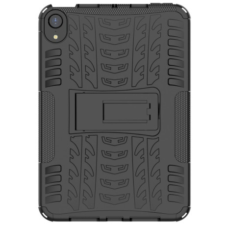 Противоударный чехол Tire Texture для iPad mini 6 - черный