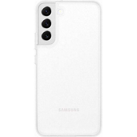 Оригинальный чехол Samsung Clear Flower для Samsung Galaxy S22 Plus - прозрачный