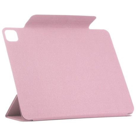 Магнитный чехол-книжка Fixed Buckle Magnetic для iPad Pro 12.9  2021/2020/2018 - светло-розовый