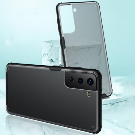 Ударозащитный чехол Four-corner на Samsung Galaxy S21 Plus - черный