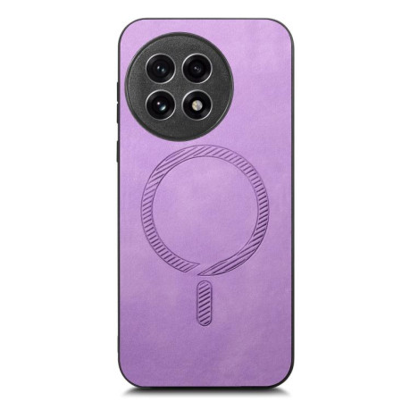 Чохол Solid Color Retro Magsafe для OnePlus 13R/Ace 5/Ace 5 Pro/5 Pro - фіолетовий
