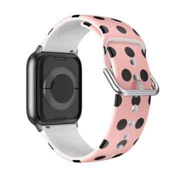 Силиконовый ремешок Breathable для Apple Watch 10 42mm/Series 8/7 41mm / 40mm / 38mm - Black Point