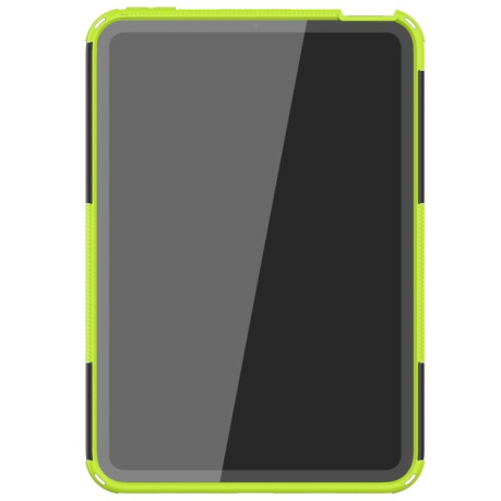 Противоударный чехол Tire Texture для iPad mini 6 - зеленый