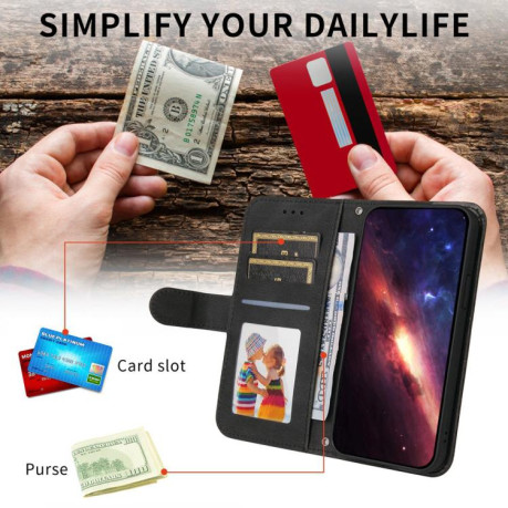 Чехол-книжка Skin Feel Life Tree для Xiaomi Redmi Note 14 4G 164.84mm - черный