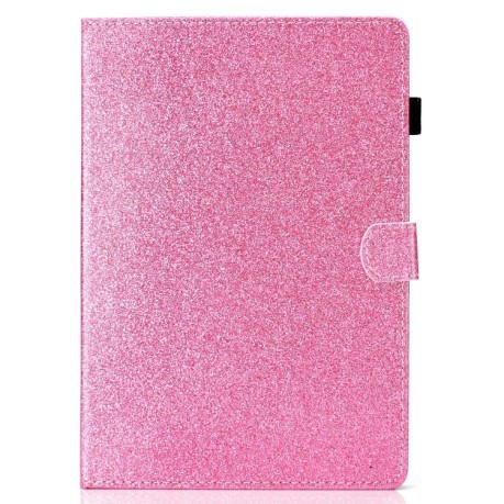 Чохол-книжка Varnish Glitter Powder на iPad Air/Air 2/iPad 9.7 - рожевий