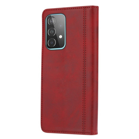 Чехол-книжка Calf Texture Double на Samsung Galaxy A52/A52s - красный
