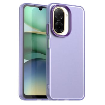 Чехол Candy Series гибрид с усиленными бортиками на Xiaomi Redmi A5 4G 171.7mm / Xiaomi Poco C71 - фиолетовый