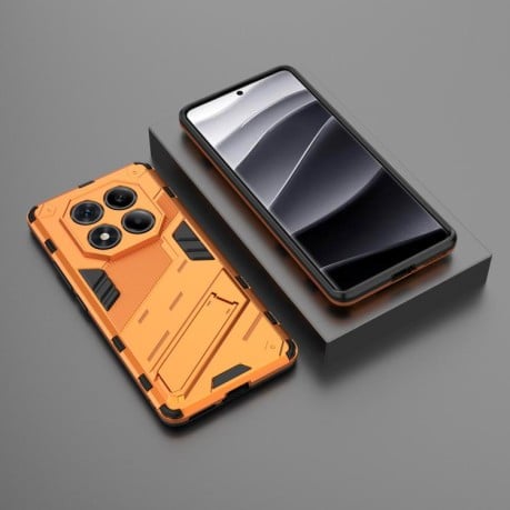 Протиударний чохол Punk Armor для Redmi Note 14 Pro 4G Global - помаранчевий