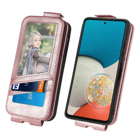 Фліп-чохол Zipper Wallet для Samsung Galaxy A53 5G - рожевий