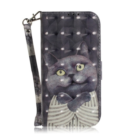Чохол-книжка 3D Painting для Samsung Galaxy S25+ 5G - Cat