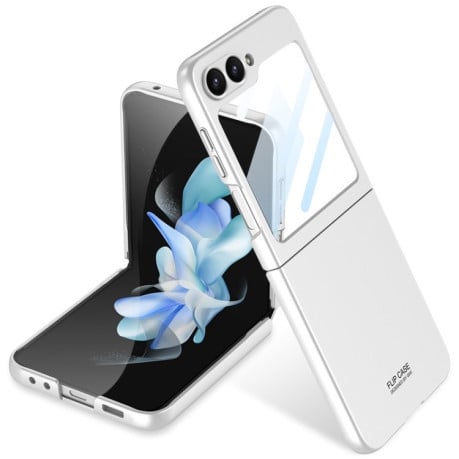Протиударний чохол GKK Ultra-thin для Samsung Galaxy Flip 6 5G - сріблястий