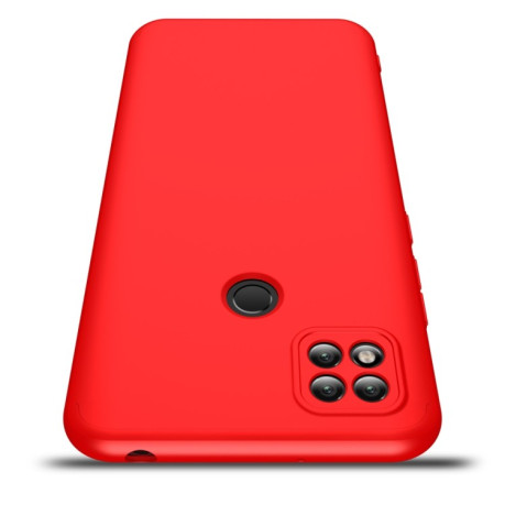 Противоударный чехол GKK Three Stage Splicing на Xiaomi Redmi 10A/9C - красный