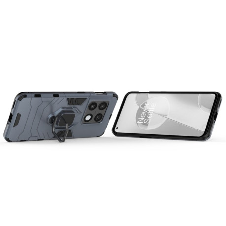 Протиударний чохол HMC Magnetic Ring Holder для OnePlus 10 Pro 5G - синій