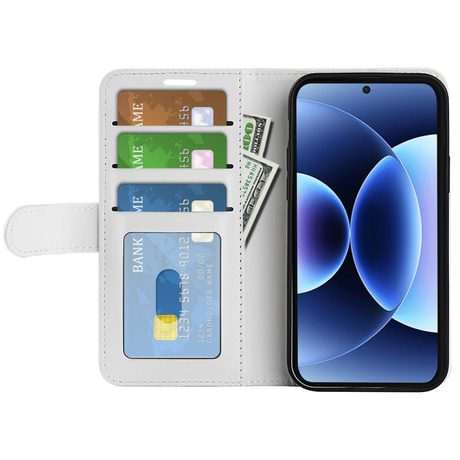Чохол-книжка R64 Texture Single для Xiaomi 17 Pro — білий