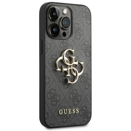 Оригінальний чохол Guess 4G Big Metal Logo для iPhone 14 Pro Max - grey